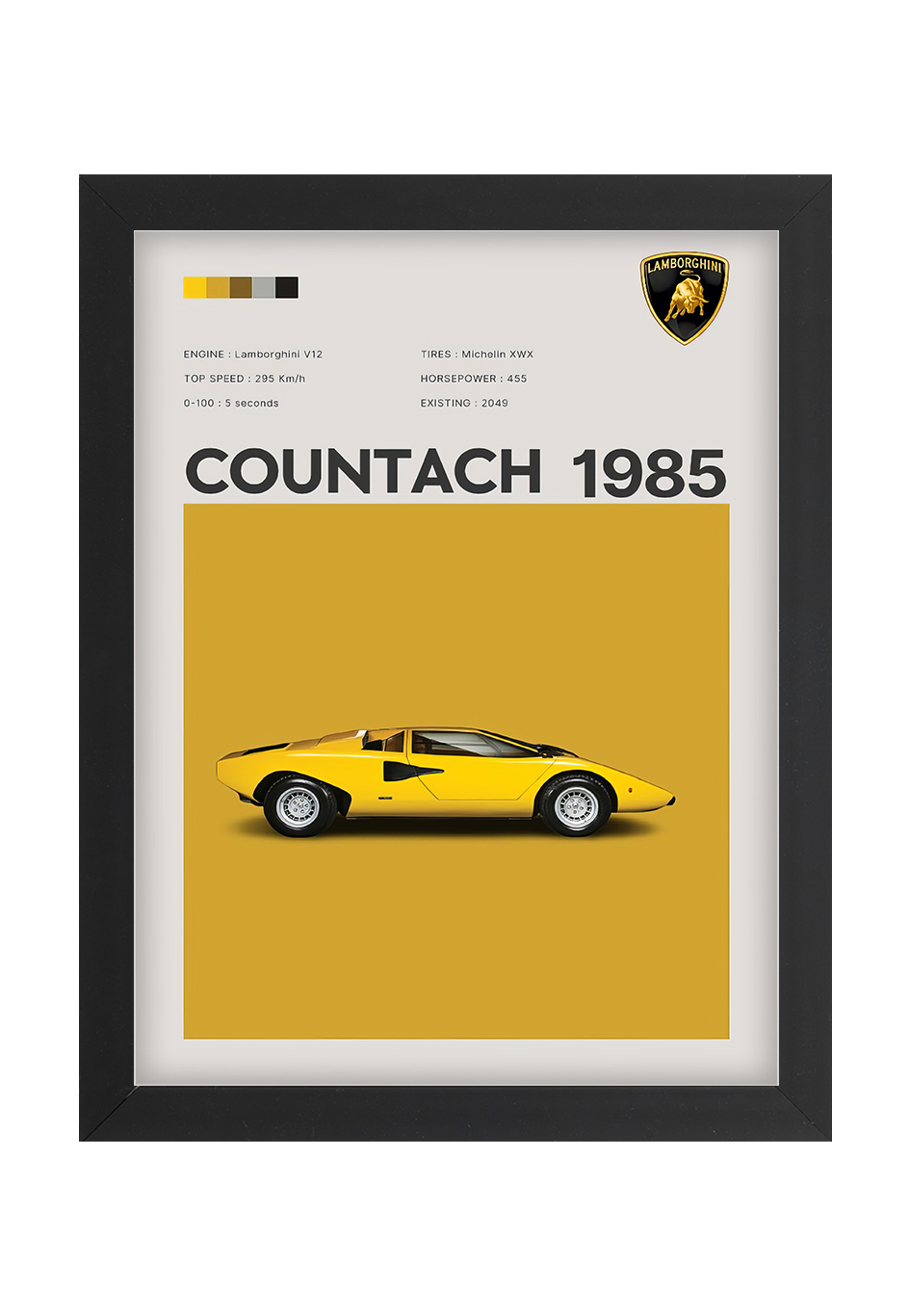 Lamborghini - Countach 1985