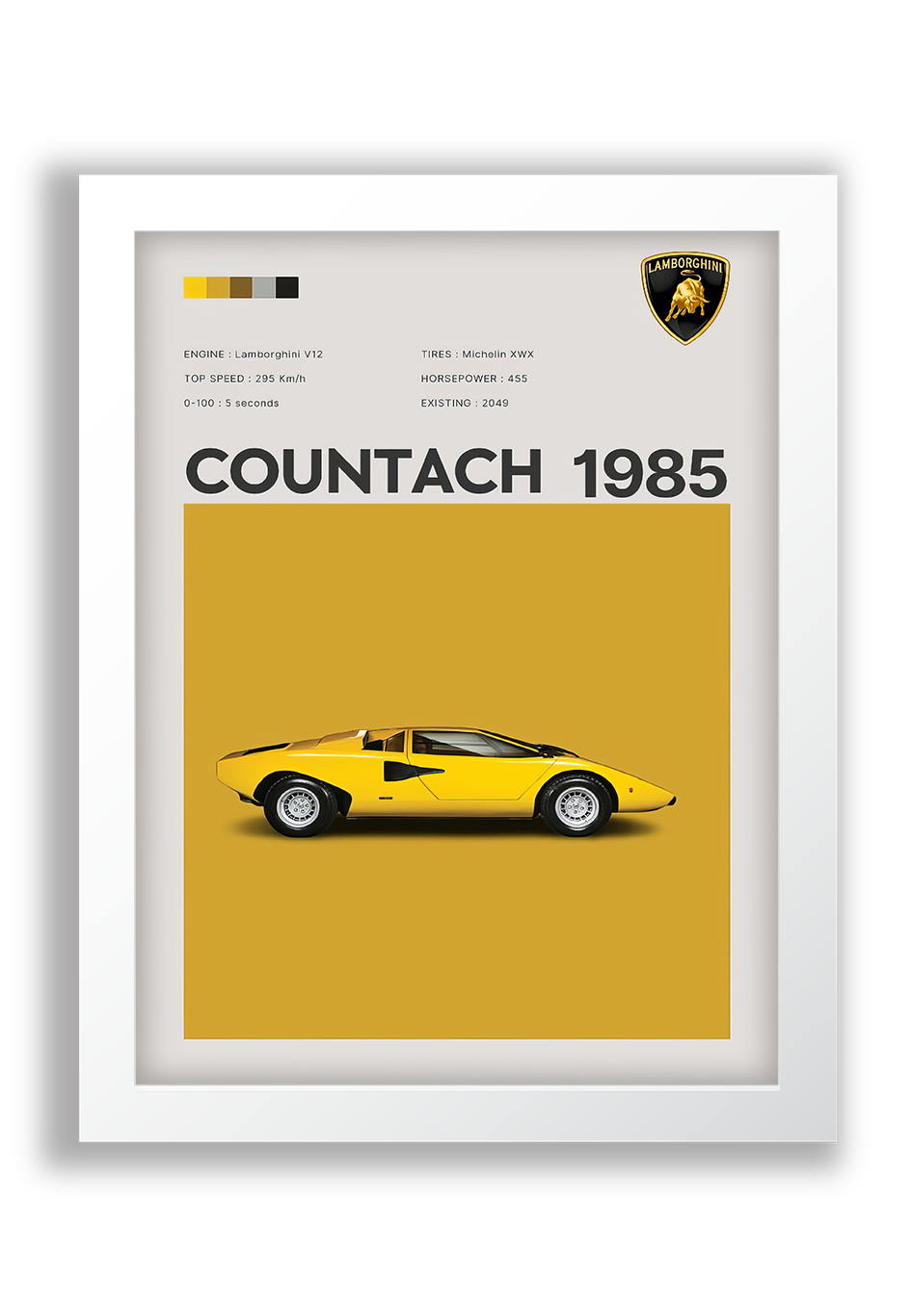 Lamborghini - Countach 1985