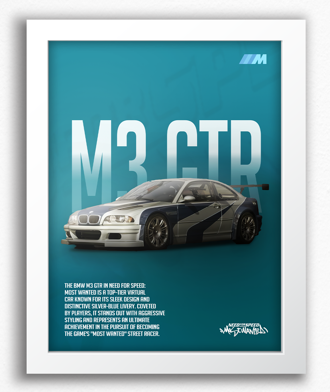 BMW M3 GTR - Need For Speed