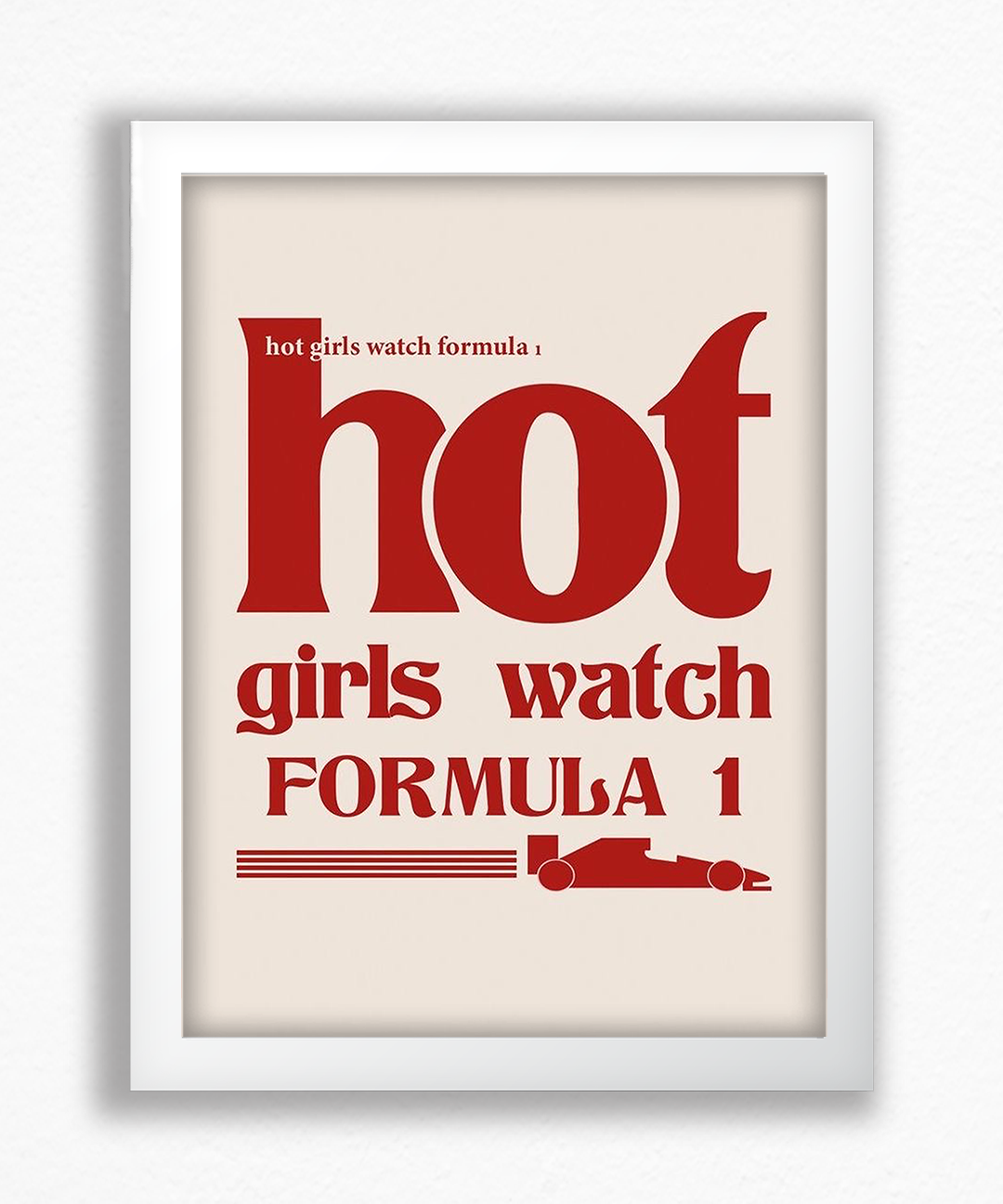 Hot girls watch formula 1